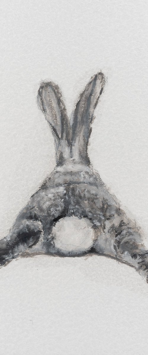 Monochrome Bunny by VICTO