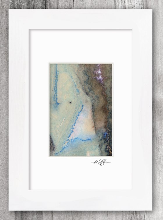 The Gifts From Nature 17 - Small abstract painting by Kathy Morton Stanion