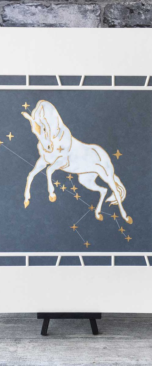 Zodiac Taurus by Ekaterina Styazhkina