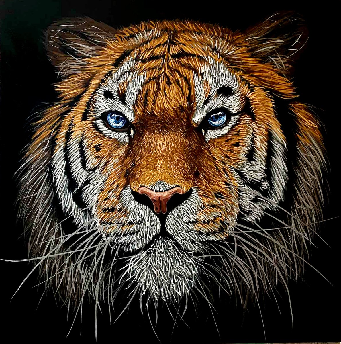 Tiger - wild cat / wild life / wild animal / animalism by Elena Adele Dmitrenko
