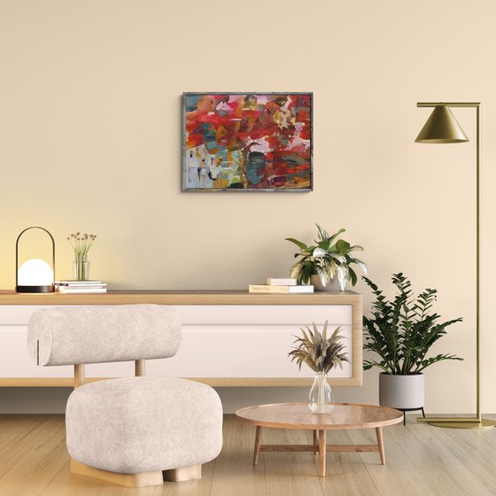 Vivid Impressions, original abstract