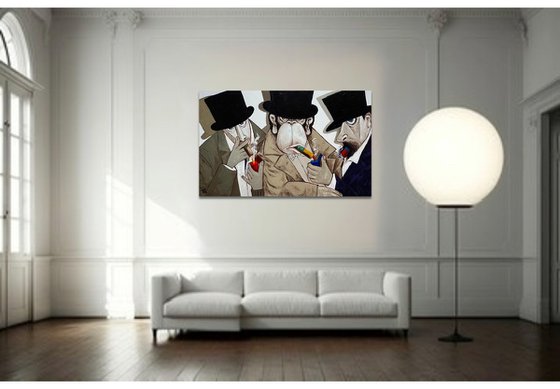 The Conspirators Plotting