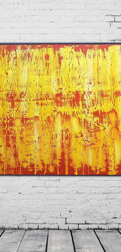 Burning for You - Extra Large Artwork - N2 -Free Shipping by Branisa Beric