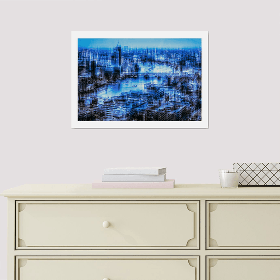 London Vibrations - The Thames. Limited Edition 1/50 15x10 inch Photographic Print