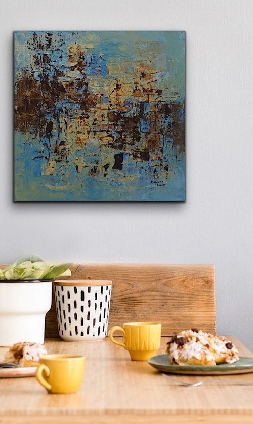 Shades Of Calmness VII by Kalpana Soanes