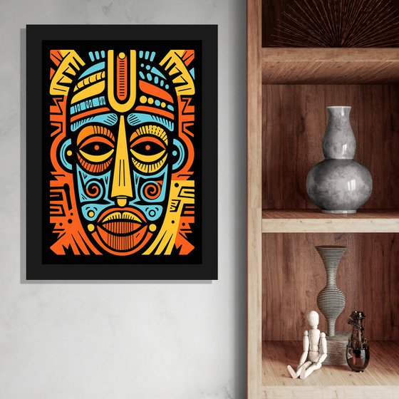 African Mask XVI