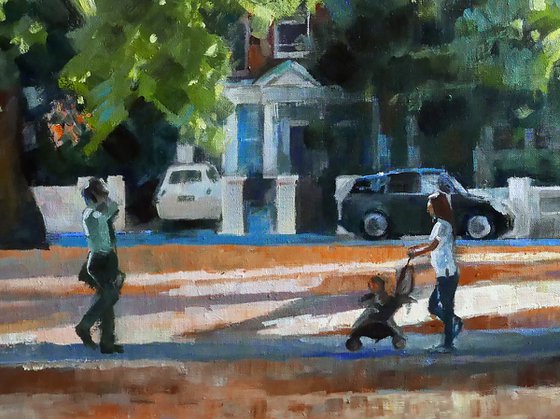 A hot Day - Parsons Green