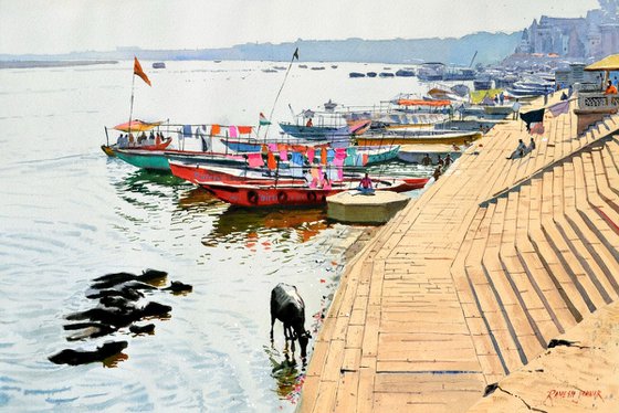 Lazy noon, Varanasi