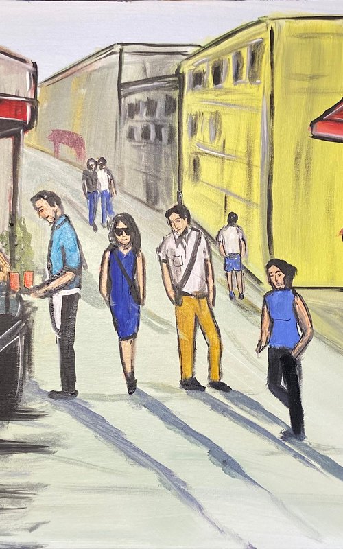 Busy Streets 2 by Aisha Haider
