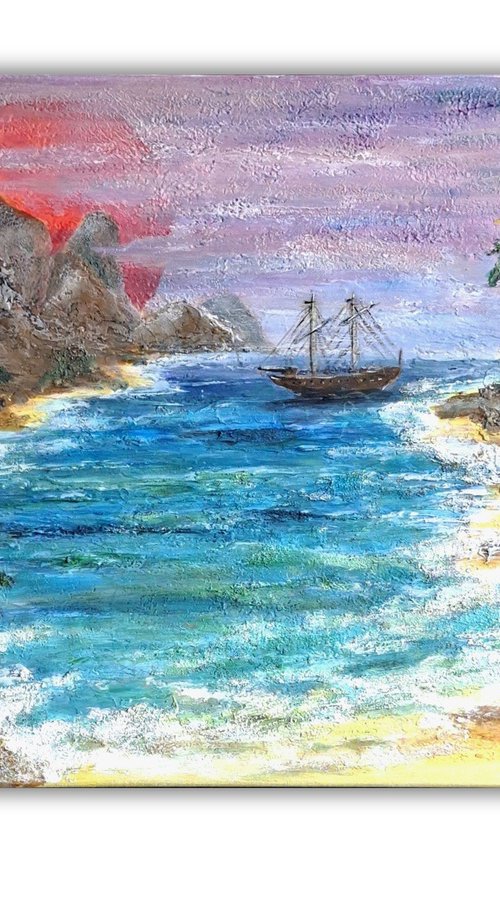 Lagoon-Lilas Dawn by Xana Moon