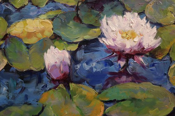 "Dance of color and strokes"