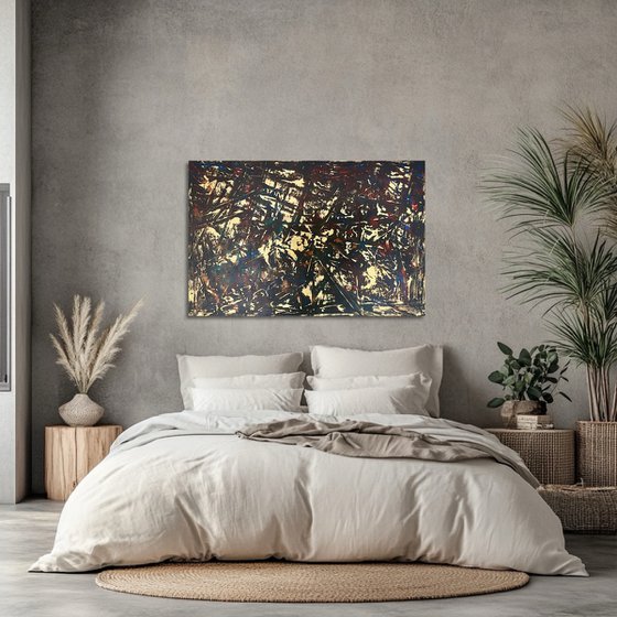 Gold Leaf 120x80x2