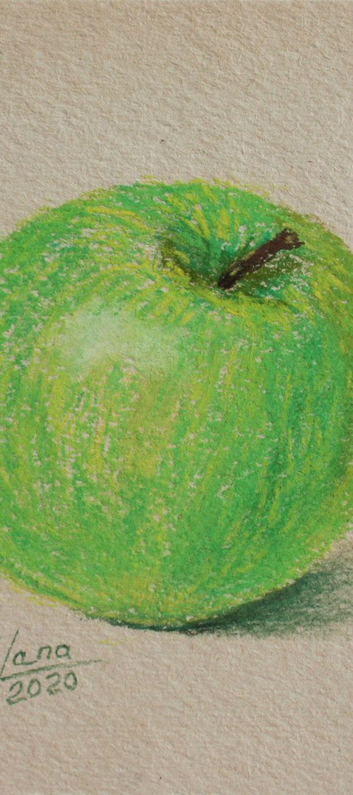 Apple I /  ORIGINAL PAINTING by Salana Art Gallery