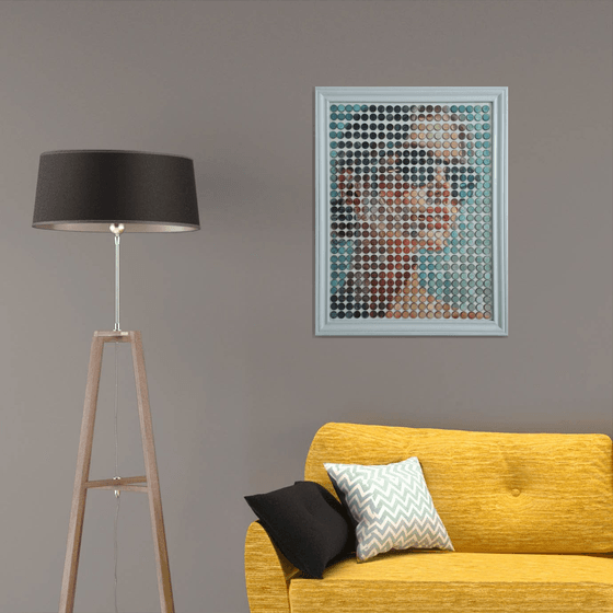 Warm sunshine (n.722) - Dot Art series