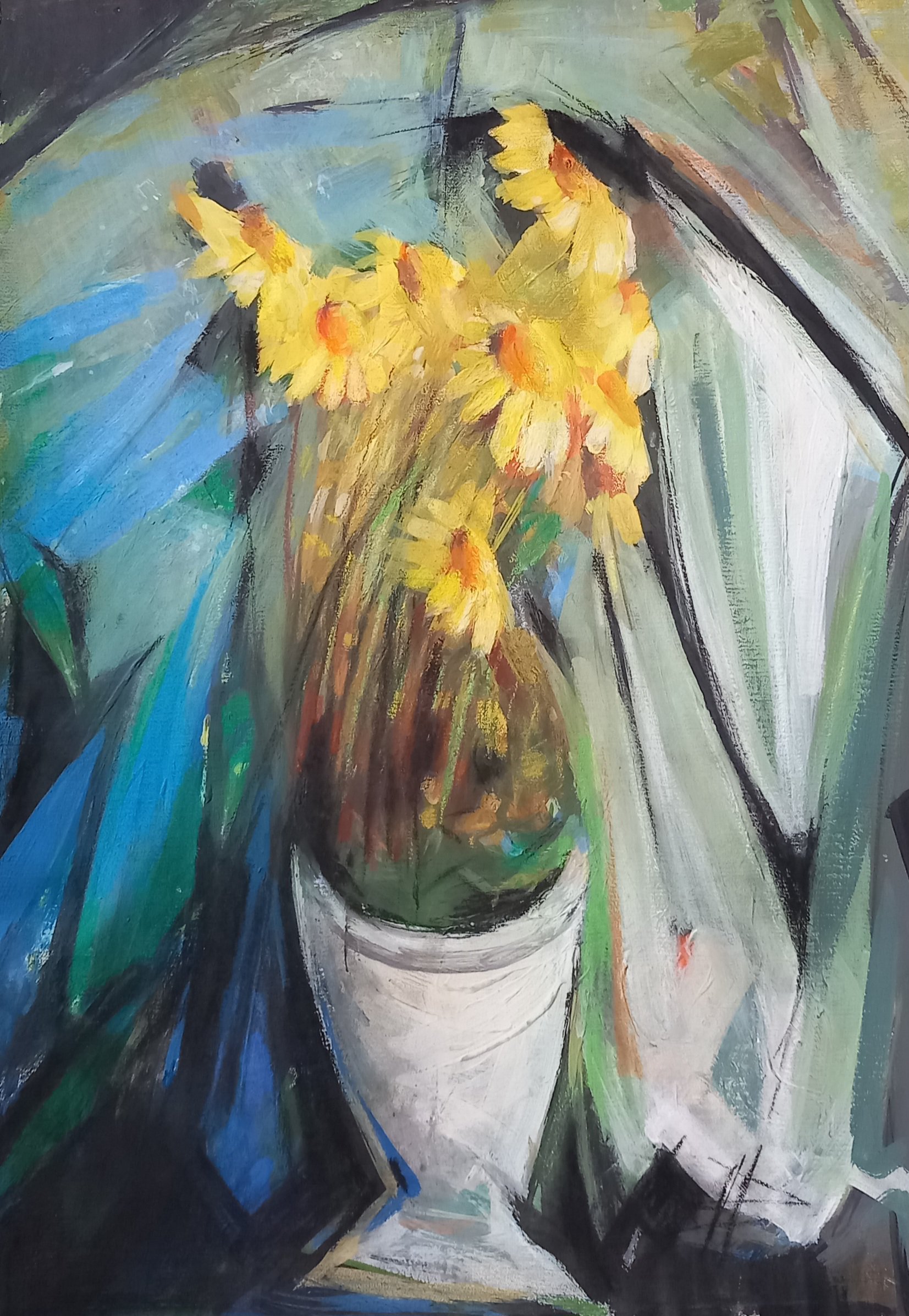 Chamomile By Boro Ivetic, 16 X 22, Artwork For Sale On Artfinder