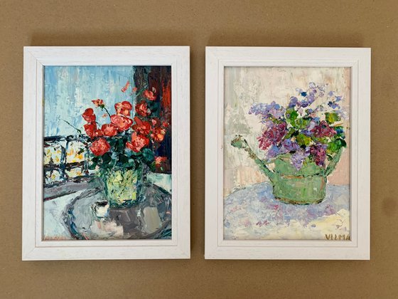 Still life with flowers