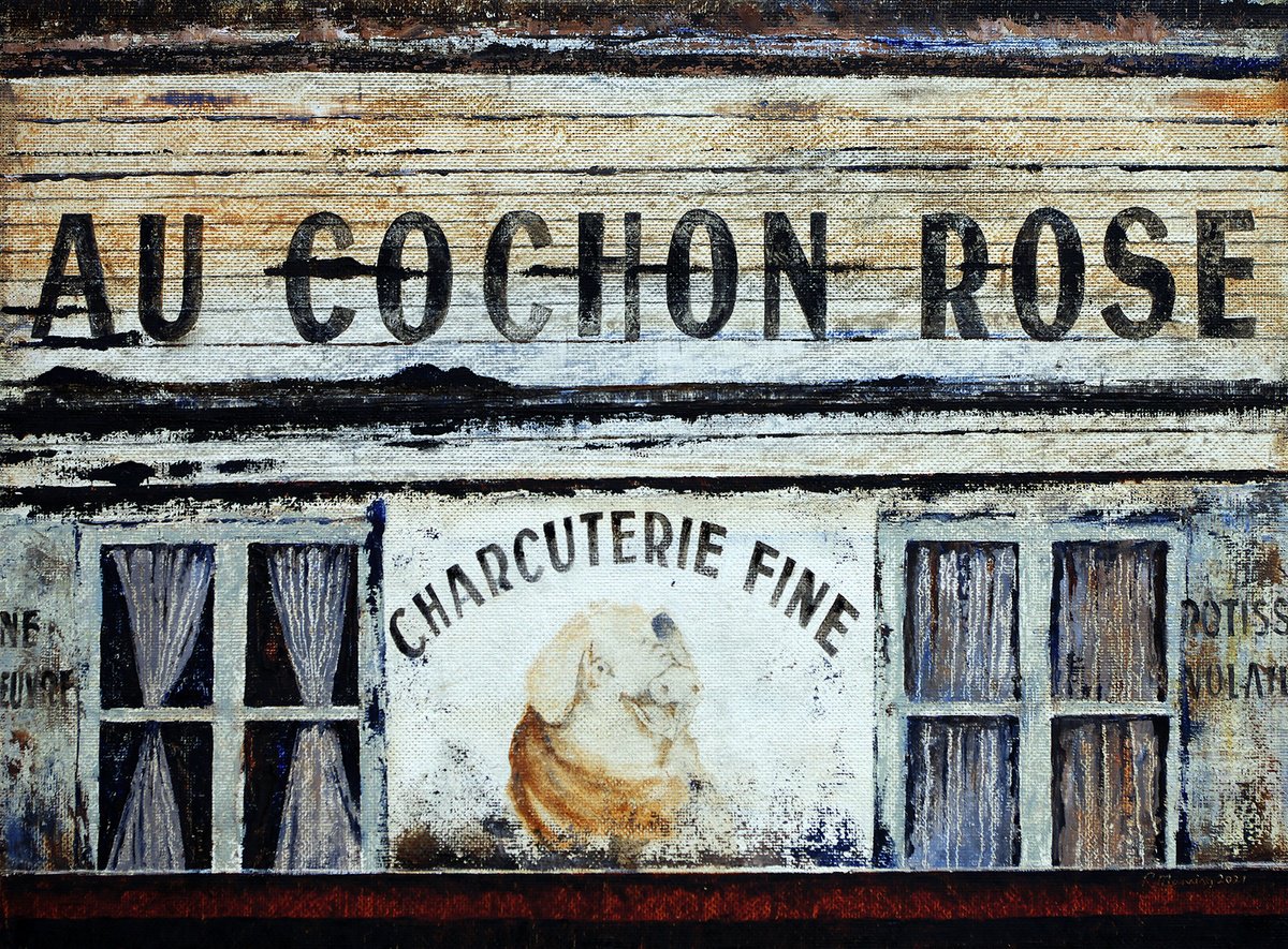 AU COCHON ROSE by Richard Manning