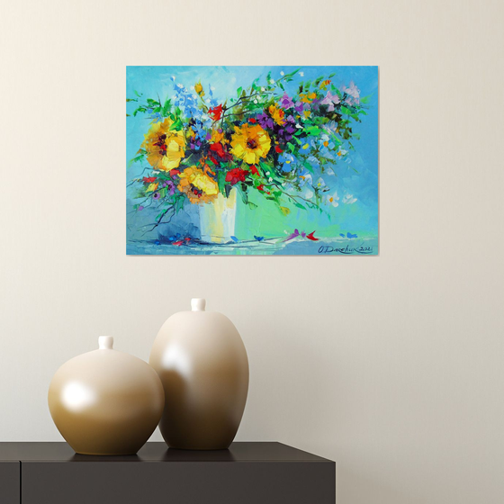 Bouquet of summer flowers