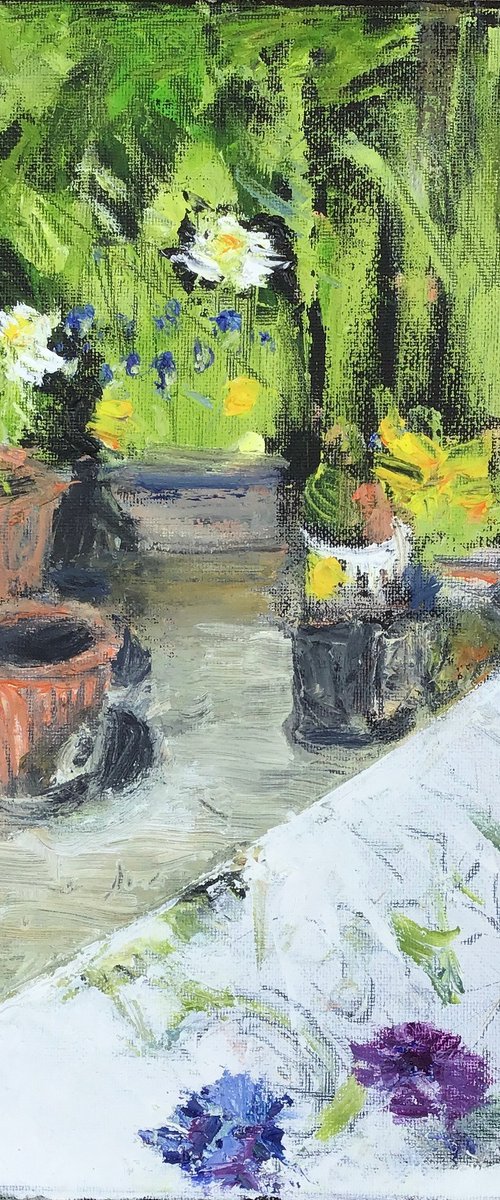 Summer pots by Sandra Haney