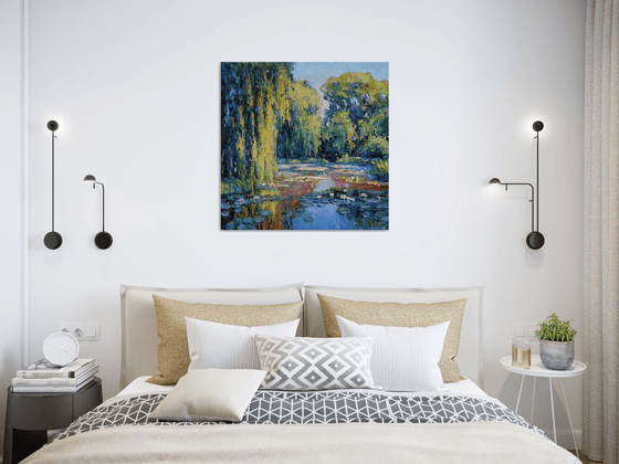 "Water Lily Pond"