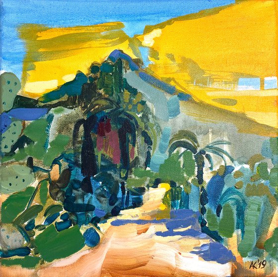 Canary island landscape