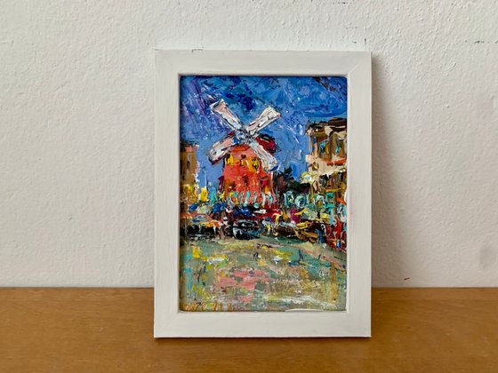 Miniature painting for a café