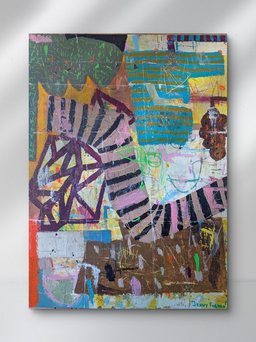 Fun Road Trip By Jenny Furman, 24 X 31, Artwork For Sale On Artfinder