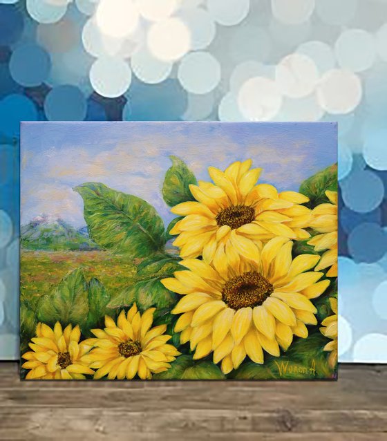 Tender sunflowers