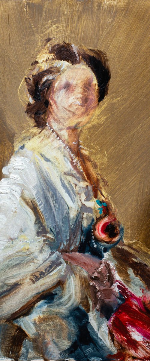 Expressive portrait by Alexander Moldavanov