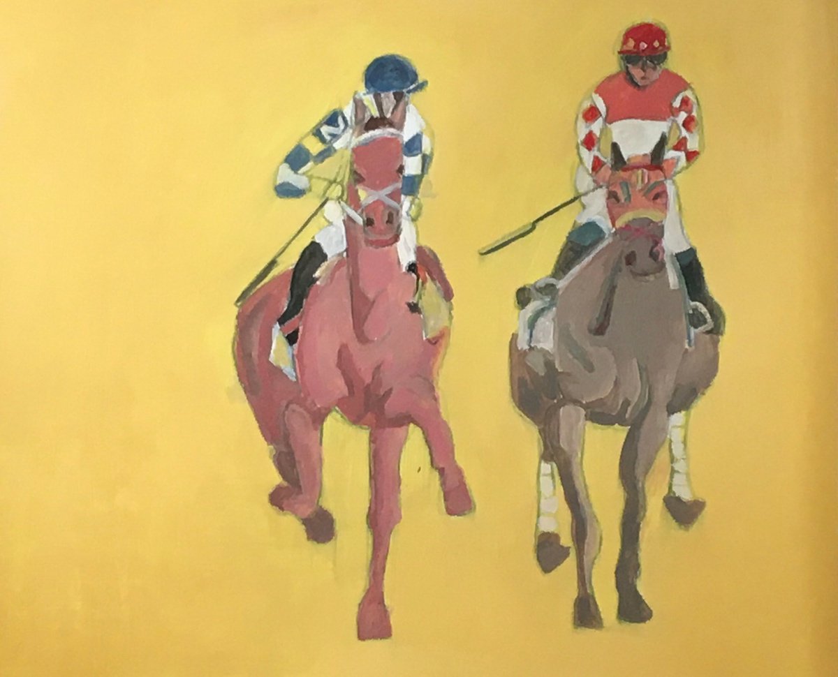 Racing horse 1 by Chihiro Kinjo