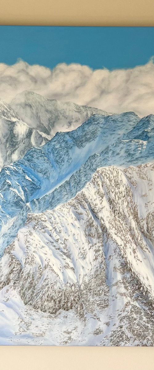 Snowy Mountains by Olya Lane