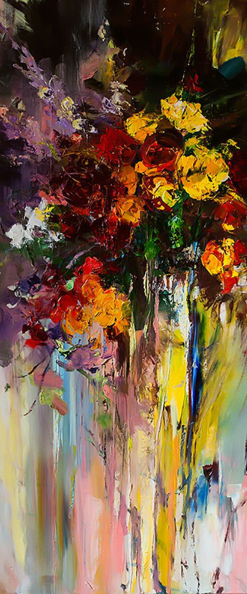 'Bouquet of summer flowers' by Ewa Czarniecka