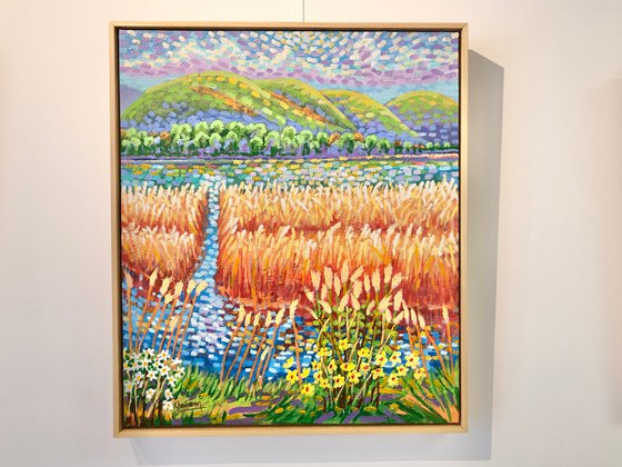 Marshland on the Hudson