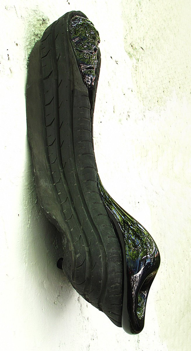 Still Life Sculpture By Antonio Mele, 15 X 33, Madre Tempo, Original Artwork