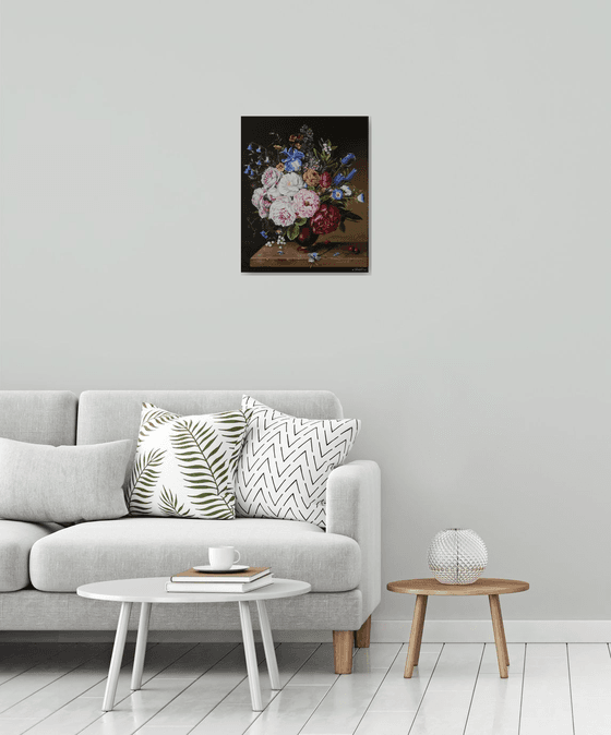 Floral Still Life Painting