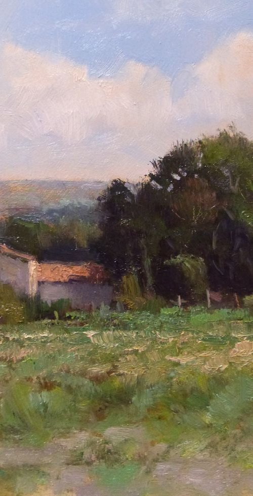 Farm in the shade of an Old Oak by Pascal Giroud