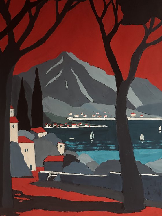 Contrasting Landscape