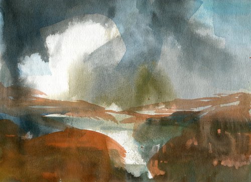 Marshland Sky by Elizabeth Anne Fox