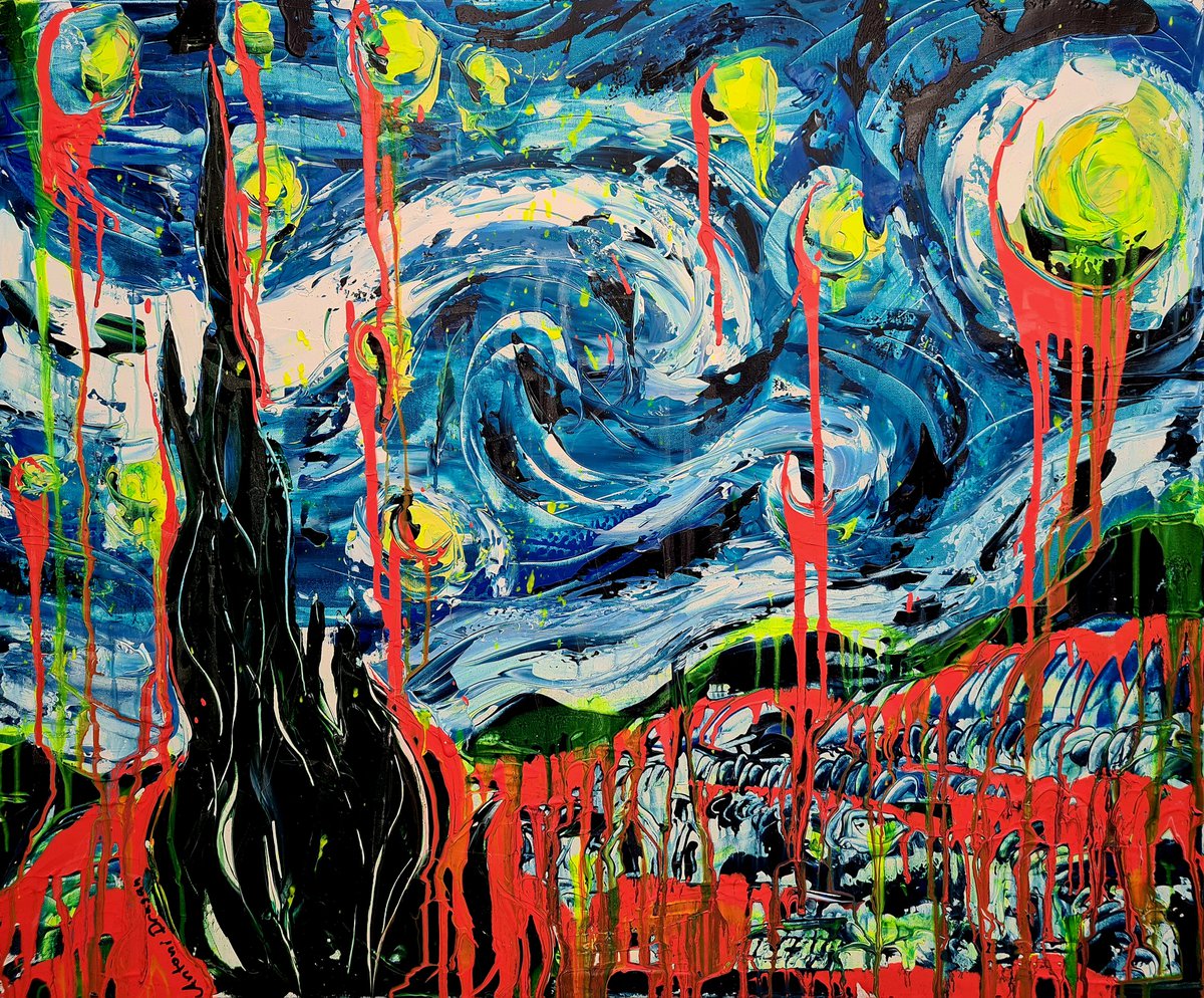 The Starry Night through Vincent Van Gogh