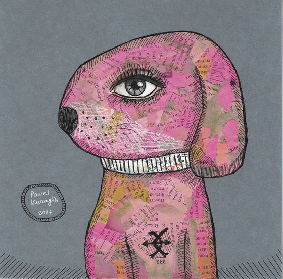 Pink dog