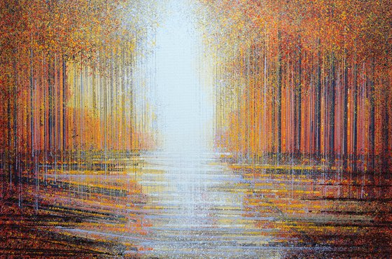 Forest At Sunset