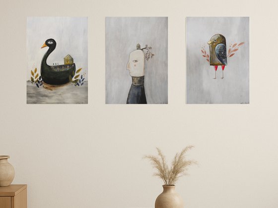 Like in a fairy tale, set of 3