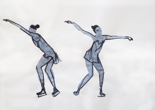 Figure skating - sketch in motion, vol.2 by Delnara El