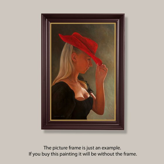 Girl with the red Bonnet
