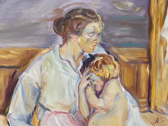 Mother and daughter