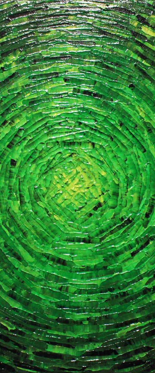 Burst of verdant color by Jonathan Pradillon