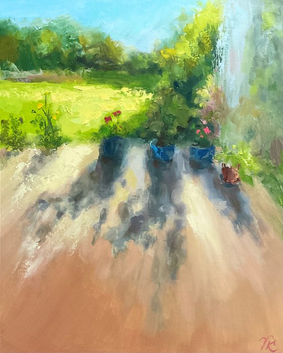 EARLY MORNING IN THE GARDEN