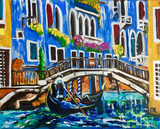 Venice . Beauty of Venice. Venetian canal.