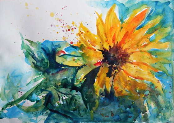 Sunflower 1 /  ORIGINAL PAINTING