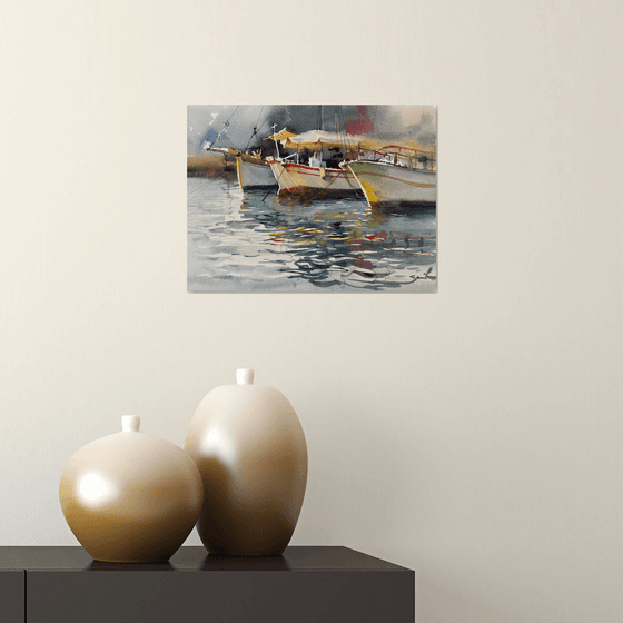 Fishing boats